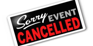 Event Cancelled