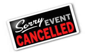 Event Cancelled