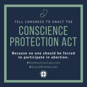 Show Your Support the Conscience Protection Act