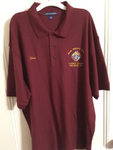 New Knights of Columbus Monsignor James S. Conlan Council #5329 Polo Shirt Available Now!