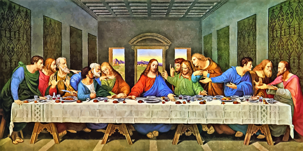 The Last Supper of the Lord Jesus Christ.