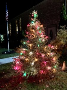 The 2025 Church of the Infant Saviour Christmas Tree lighting