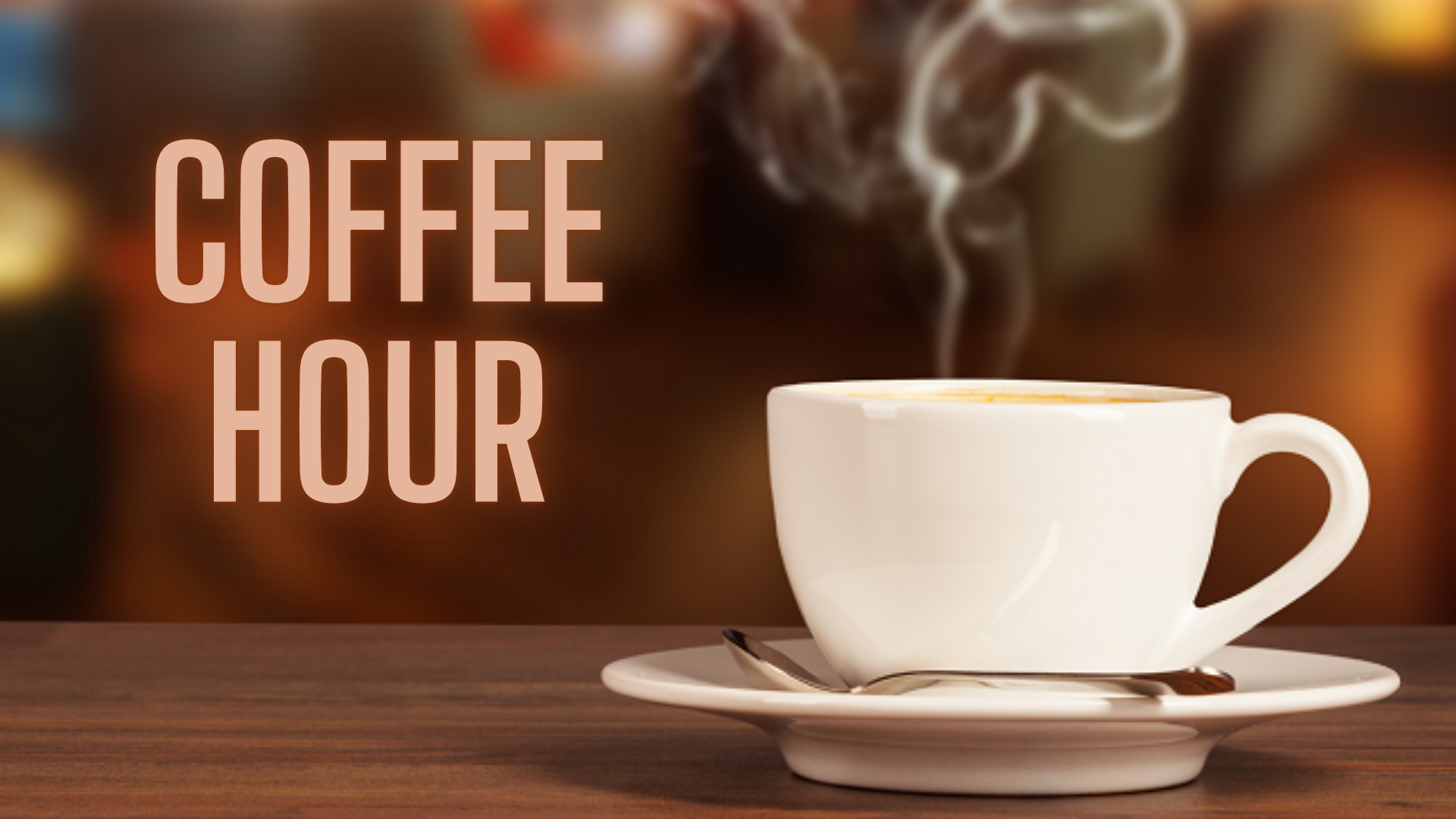 Come join us for a free coffee hour at the Church of the Infant Saviour!