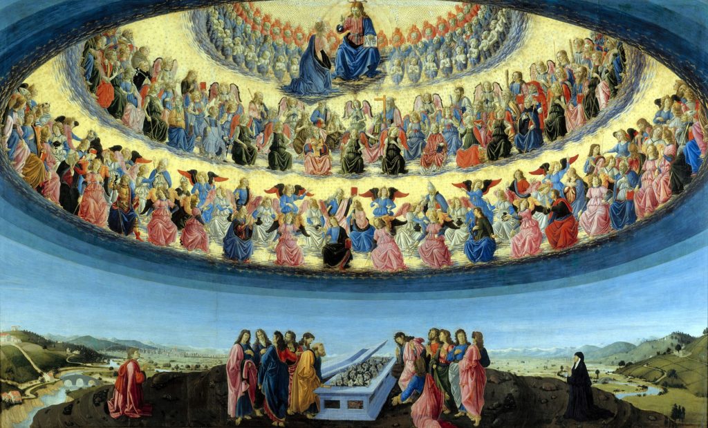 Francesco Botticini - The Assumption of the Virgin (1475)