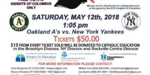 The New York State Knights of Columbus Yankee Game - 2018