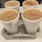 The pasta fagioli soup four pack is our most popular order. Hot, fresh and ready to go!