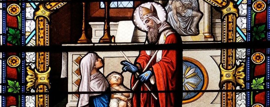 Many Catholics would have had their throats blessed every year on the Feast of St. Blaise, which ordinarily falls on the 3rd of February.