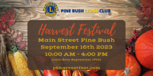 2023 Annual Pine Bush Harvestfest Raffle Fundraiser
